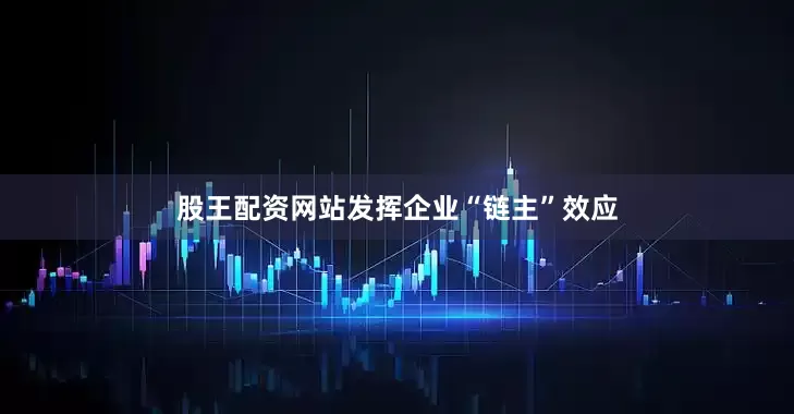 股王配资网站发挥企业“链主”效应